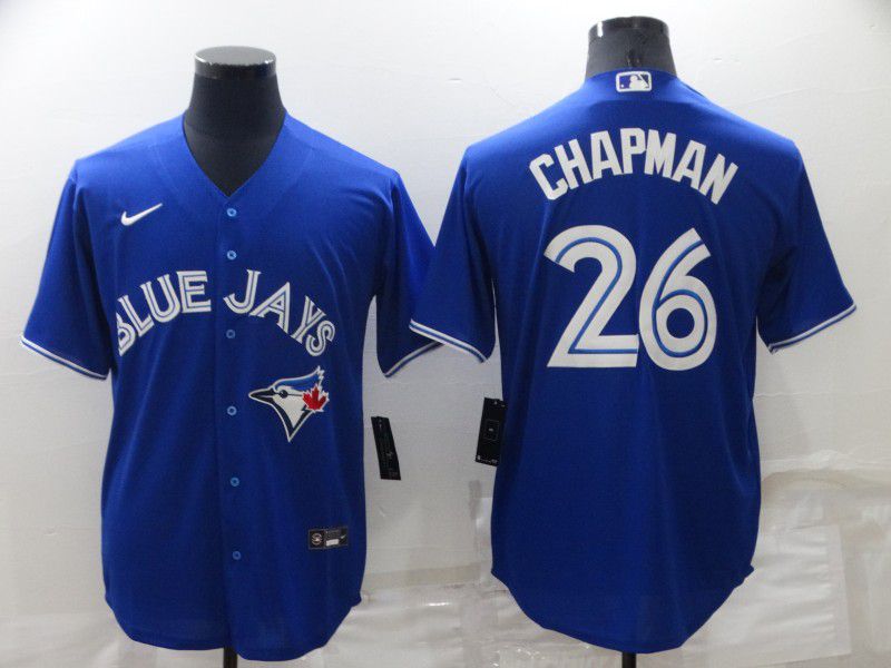Men Toronto Blue Jays #26 Chapman Blue Game Nike 2022 MLB Jersey->san francisco giants->MLB Jersey